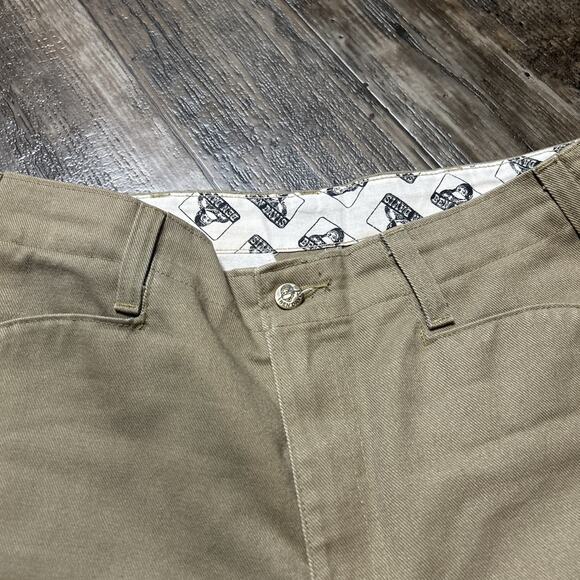 VTG Ben Davis Work Shorts Men 32 Utility Carpenter Canvas Workwear - Picture 4 of 8